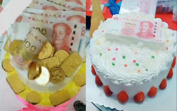 商家销售“百元大钞”蛋糕被处罚