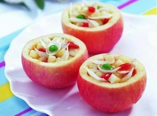 山西万荣县举行苹果菜烹饪大赛