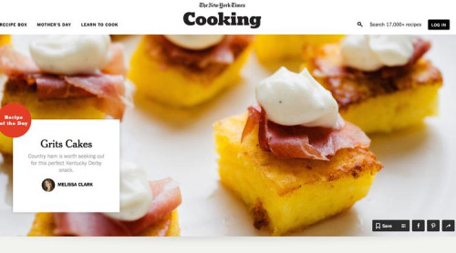 《纽约时报》旗下烹饪网站NYT Cooking决定收费了
